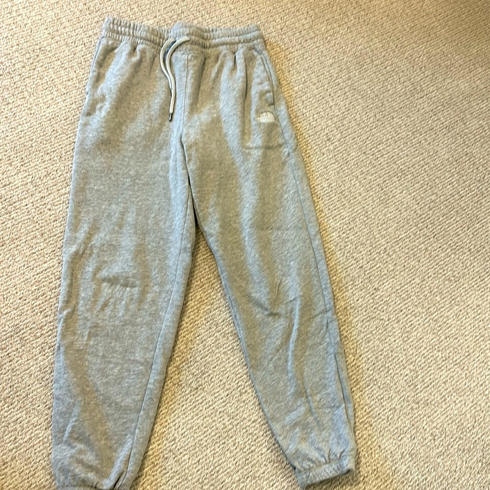 Women’s Grey North Face Sweatpants Small